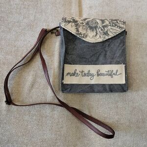 Primitives by Kathy Blue Floral Crossbody Bag Handbag - Make Today Beautiful